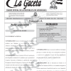 La Gaceta N° 35,833 del 27 de enero de 2022